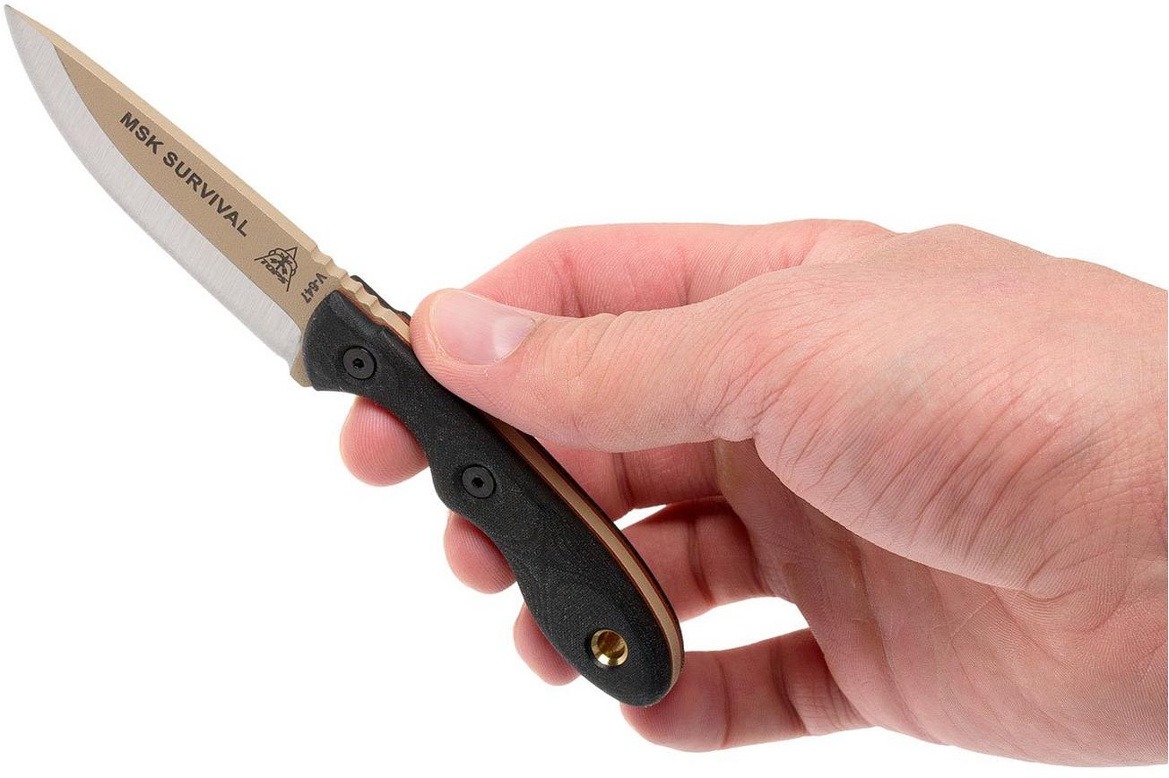 TOPS Knives Mini Scandi Survival mes, MSK-SURV
