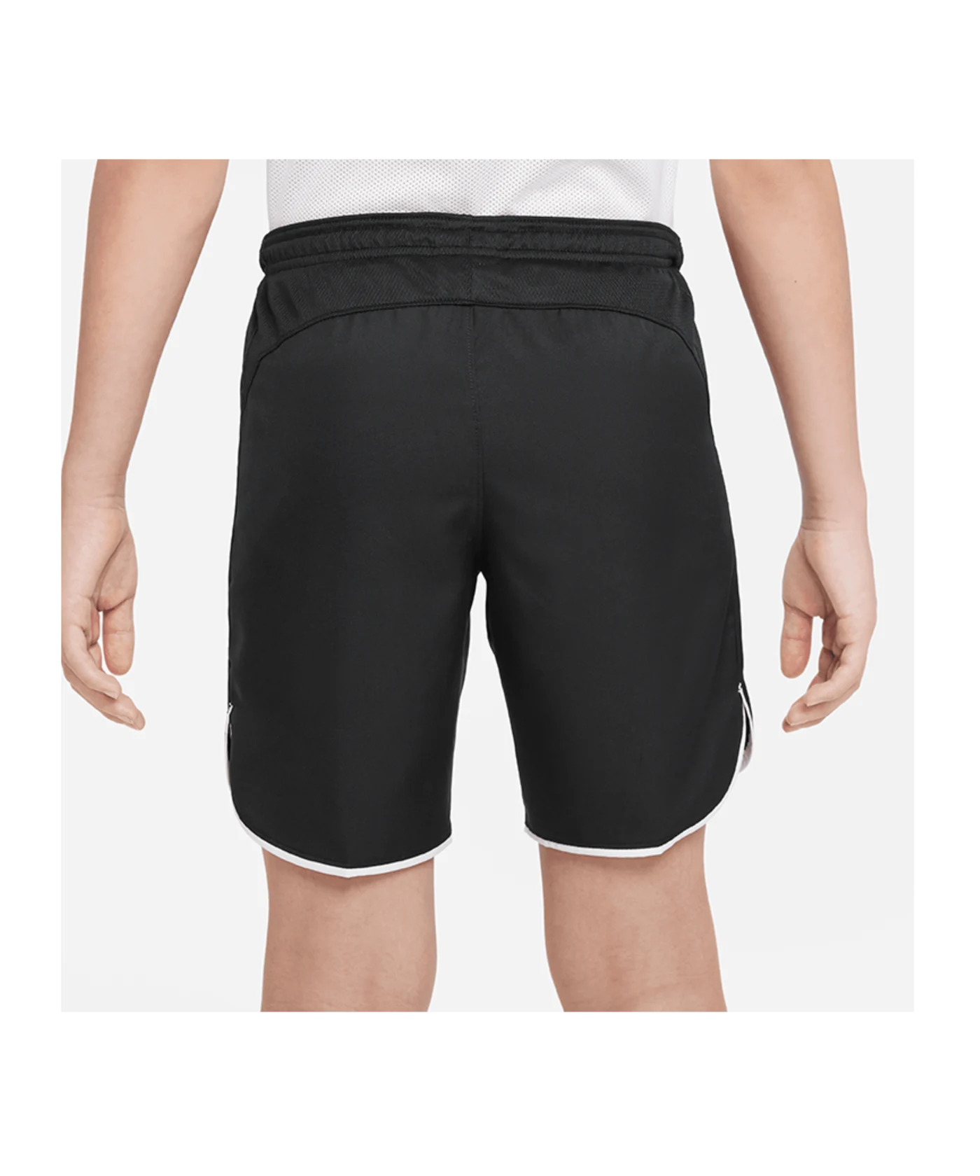 Nike Laser V Woven Short Kids Schwarz Weiss F010