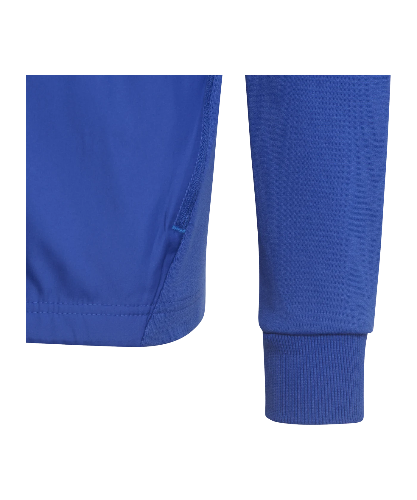 adidas D4GMDY Kapuzenjacke Kids Blau Weiss