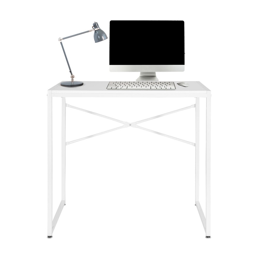 Schreibtisch EASY UP H I Melaminharzbeschichtete Spanplatte, Gestell pulverbeschichteter Stahl hjh OFFICE
