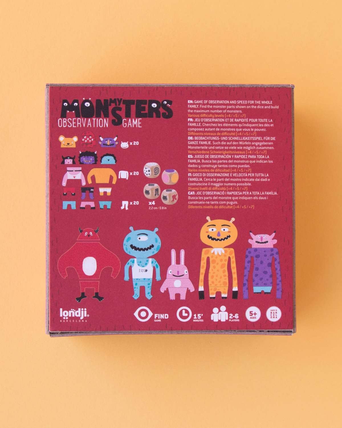 Brettspill Barn 4år+ – Mix Max spill “Bygge Monstre” | My Monsters