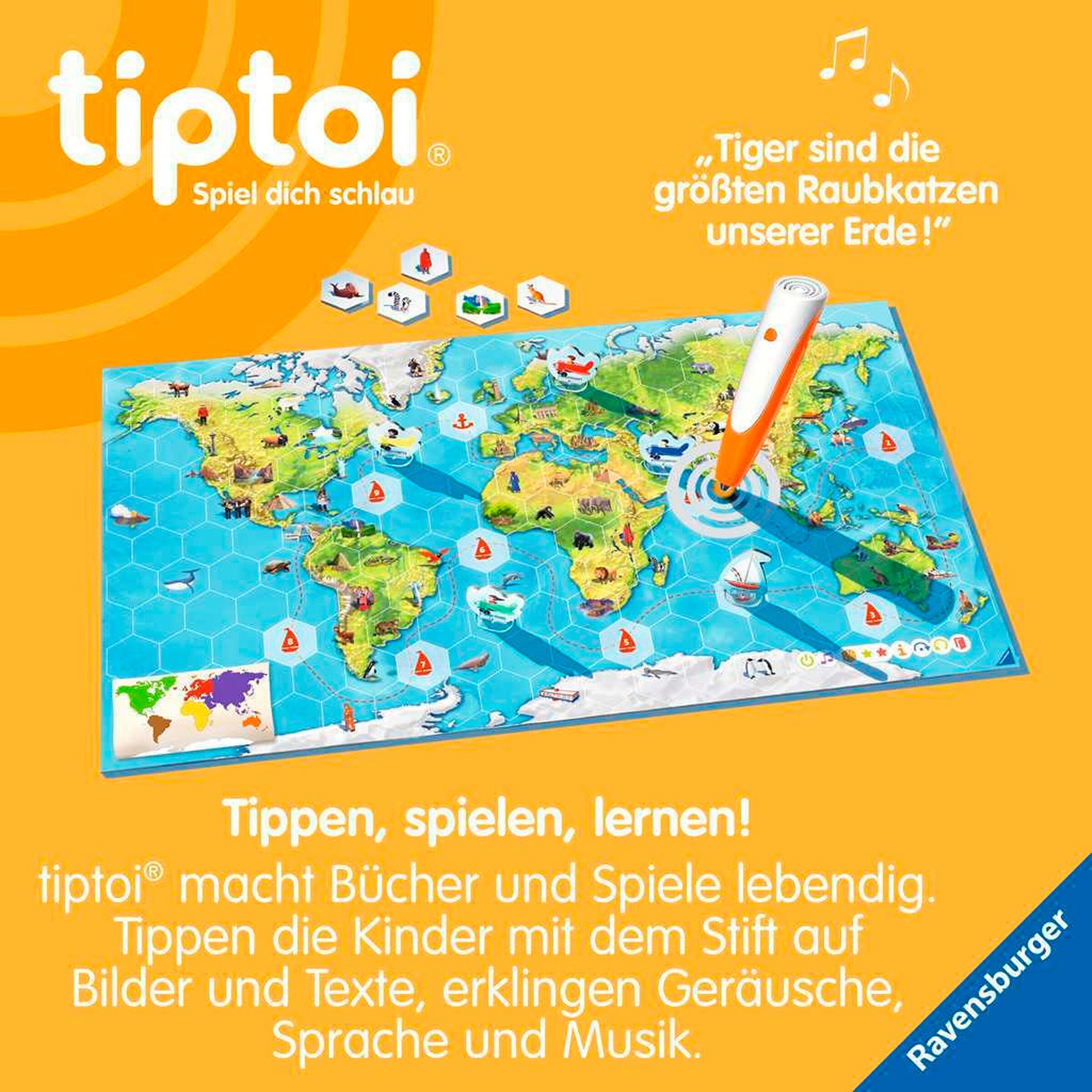 Ravensburger - TIPTOI Unsere Reise um die Welt