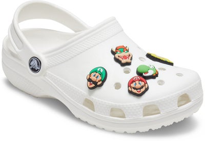 Crocs Jibbitz Super Mario Skopynt 5-Pakk