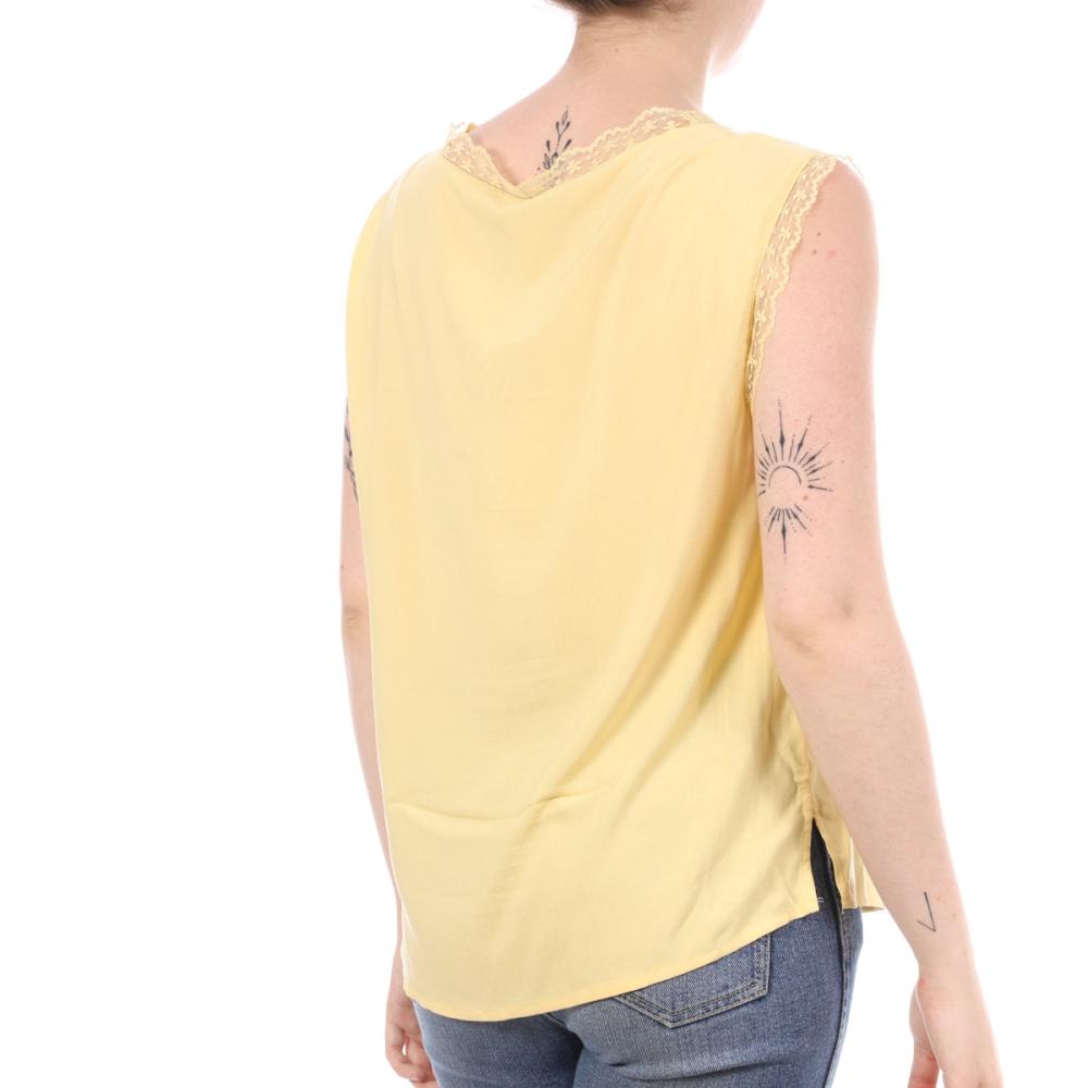 JDY Top Jaune Femme Jacqueline De Yong Neptune