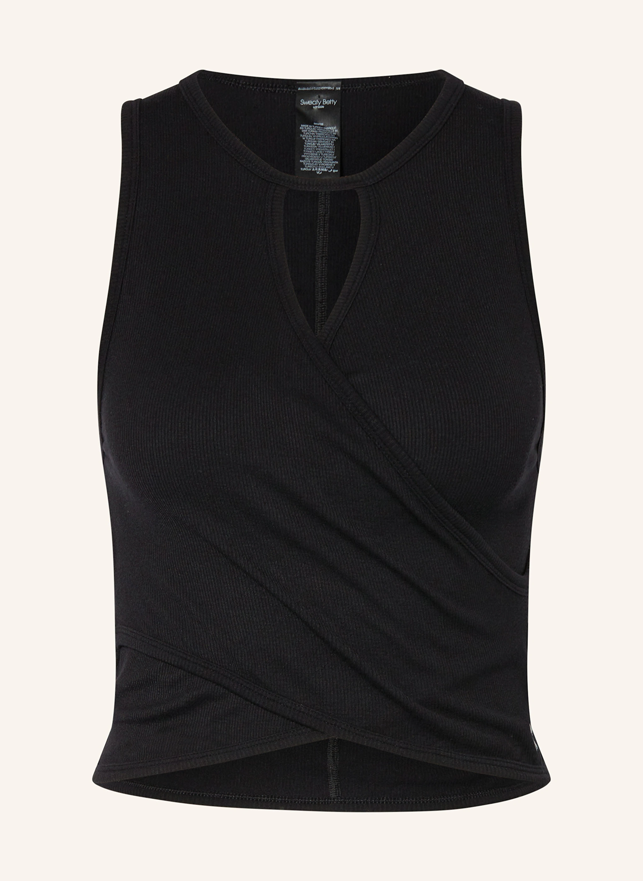 Sweaty Betty Cropped-Top MINDFUL FLEX mit Cut-outs