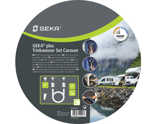 Caravan drinkwaterset GEKA plus met DVGW-keuringsbasis VP550