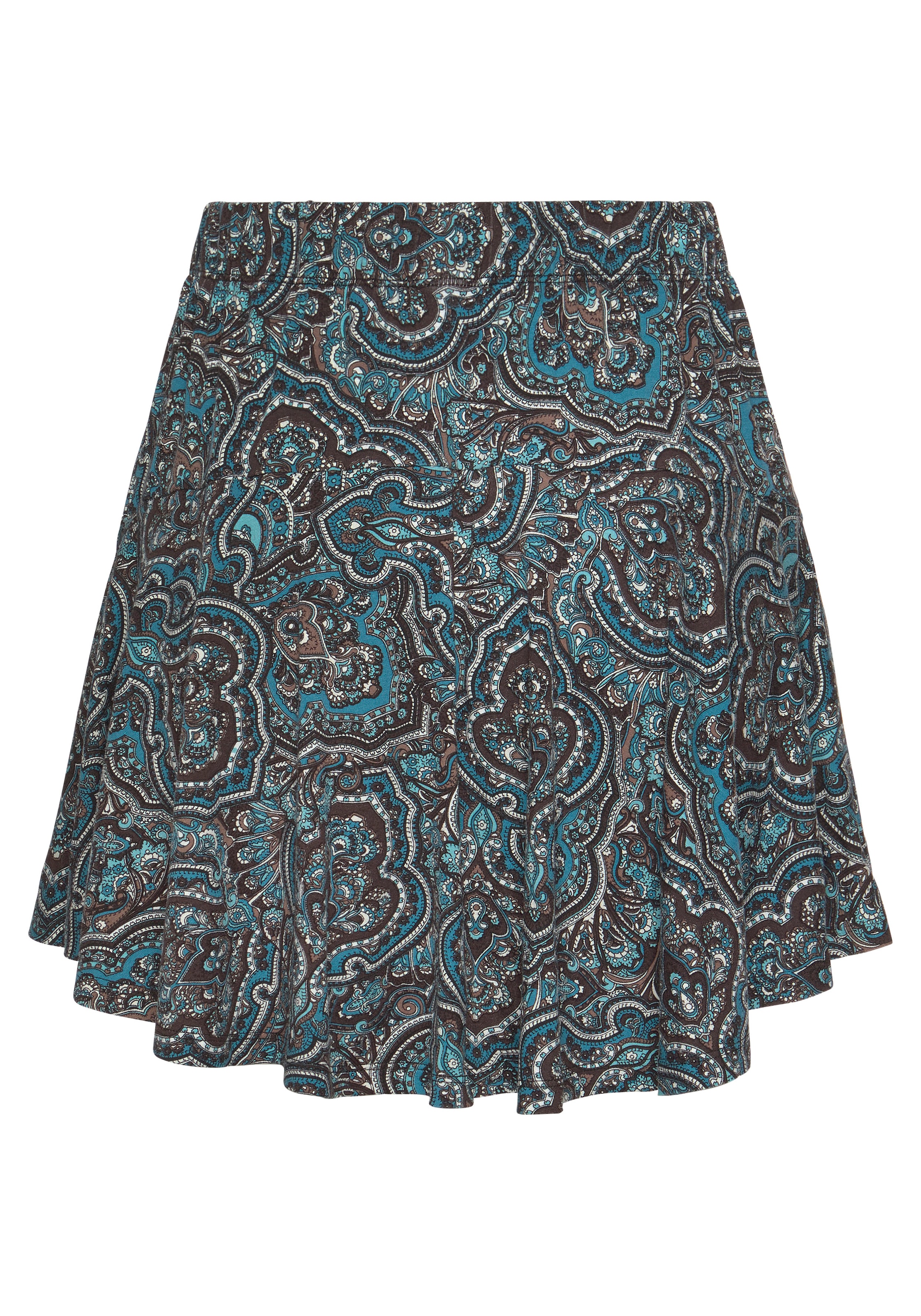 LASCANA Hosenrock mit Paisleydruck, Skort, Rock inklusive Hose