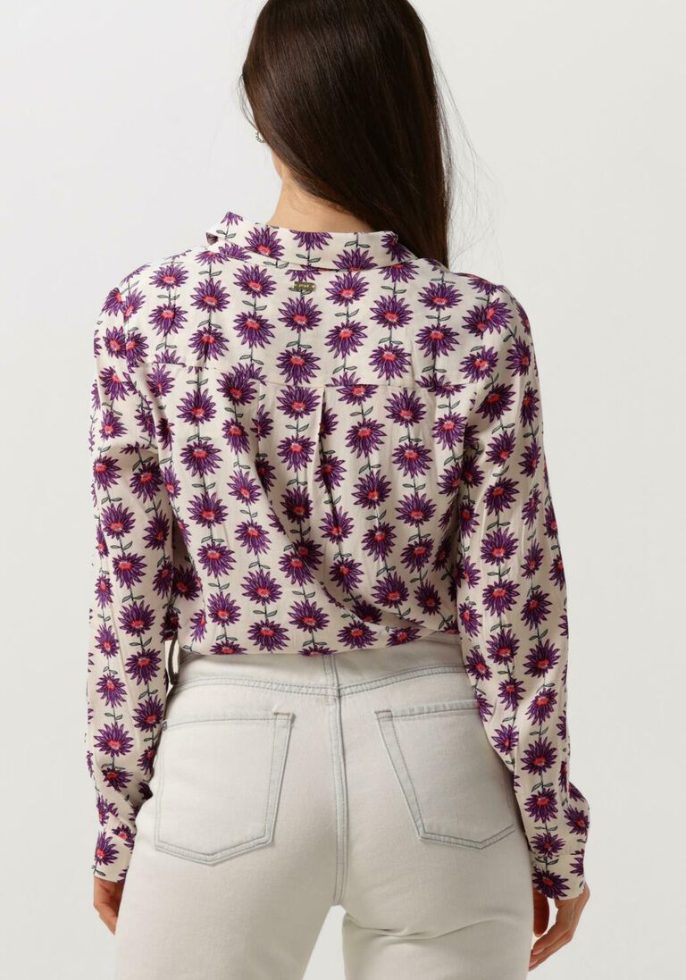 POM AMSTERDAM ecru pom amsterdam blouse mila flower ecru blouse