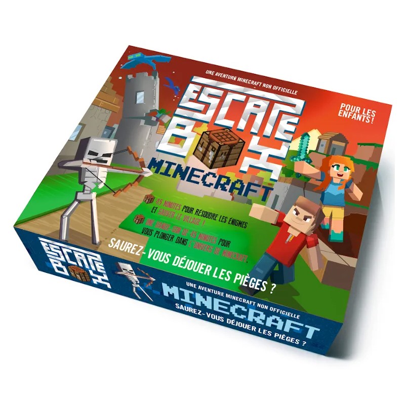 Escape box : Minecraft - L'invasion du village
