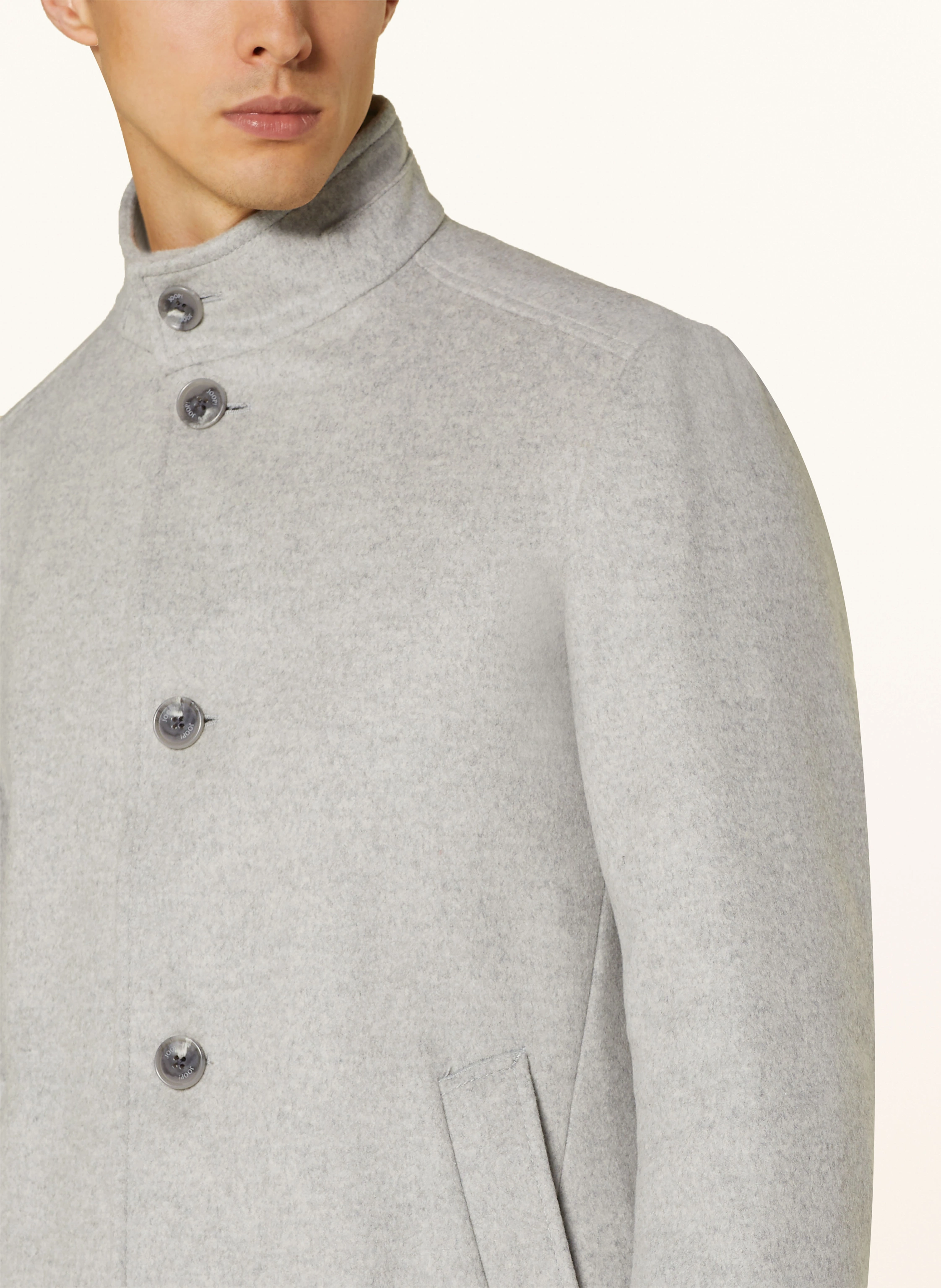 JOOP! Wollmantel MAICO mit herausnehmbarer Blende