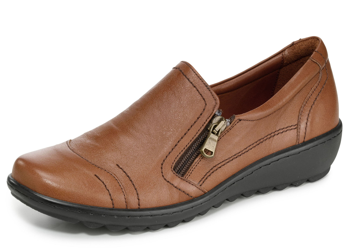 Gemini Slipper aus weichem Rind-Nappaleder