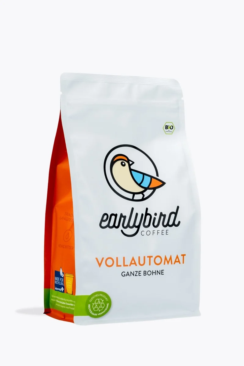 earlybird coffee Vollautomat Bio 500g