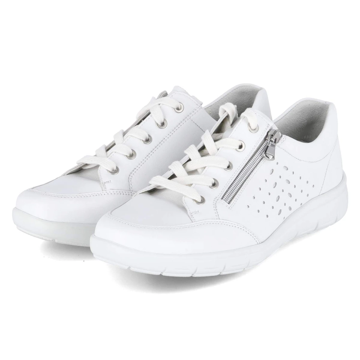 SemlerHalbschuhe - weiss-silber