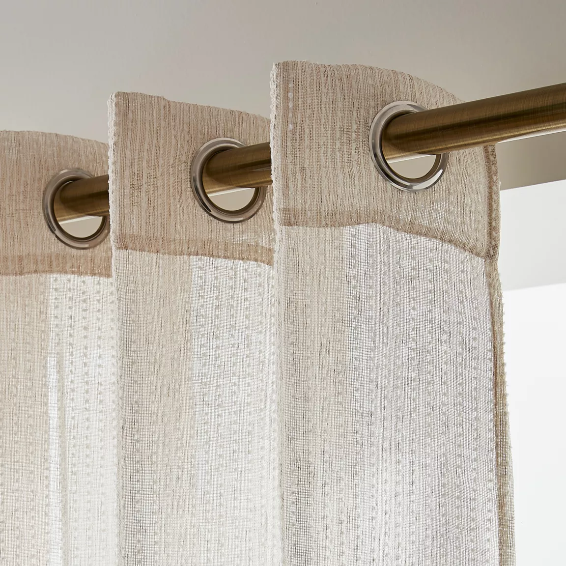 Voilage œillets (140 x 240 cm) Arthur Beige