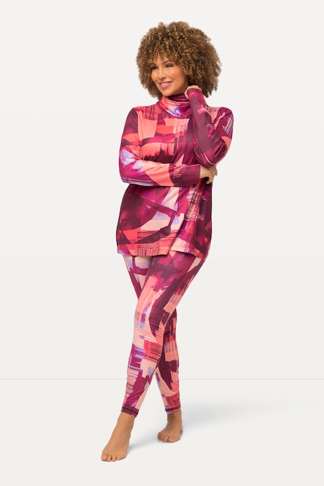 Ski-Funktions-Leggings, super elastisch, recycelt