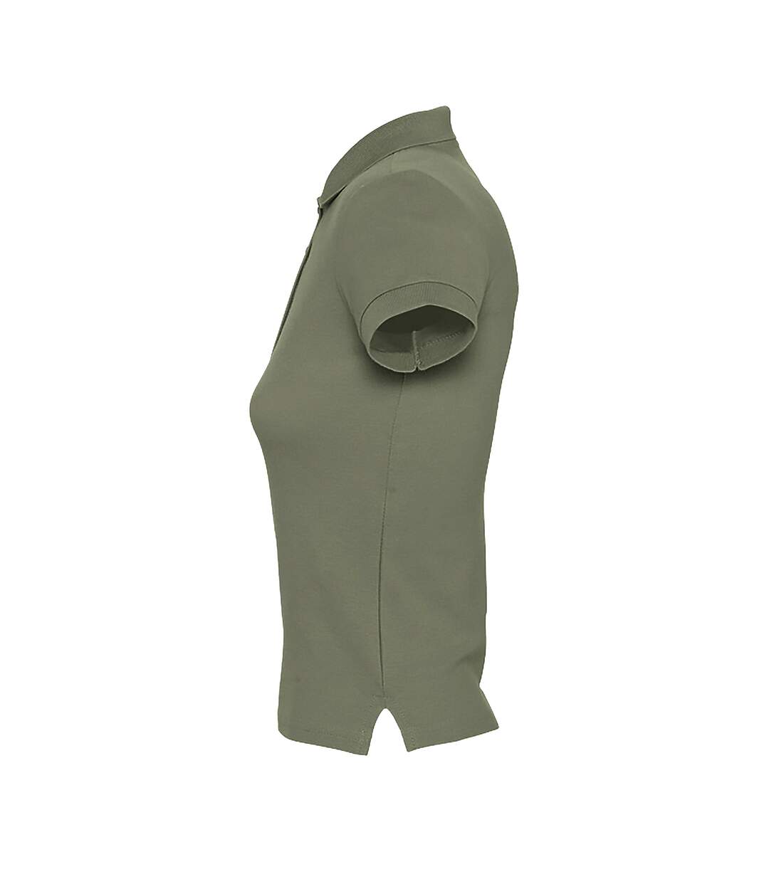 SOLS - Polo manches courtes PEOPLE - Femme (Vert kaki) - UTPC319