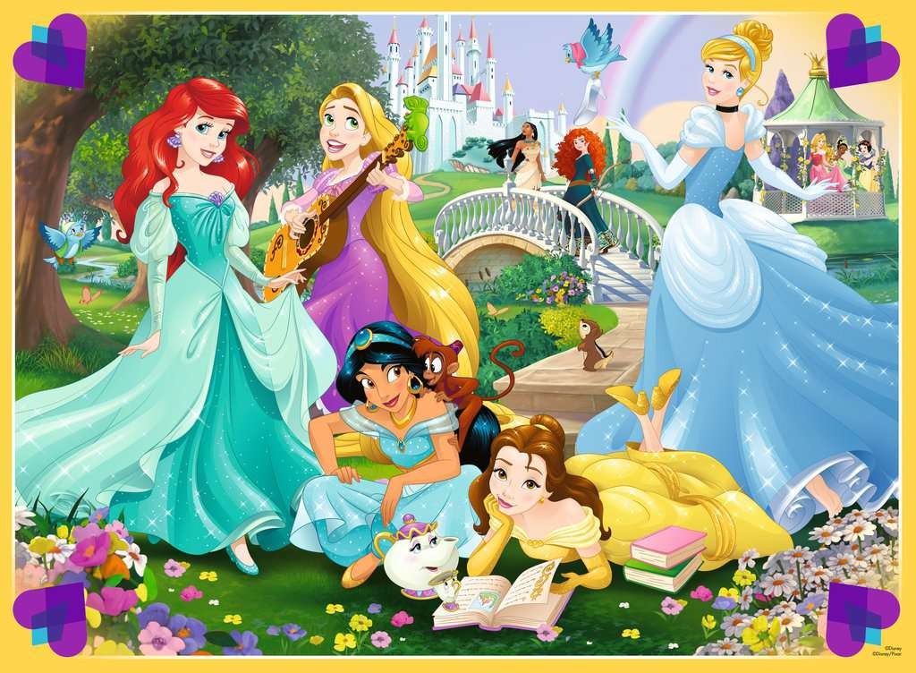 Ravensburger - Puslespil Disney Princess Dare To Dream 100 brikker