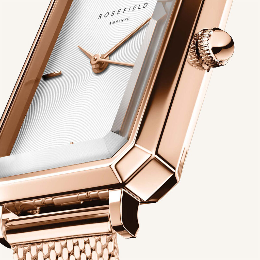 Montre Rosefield Octagon Xs Blanc
