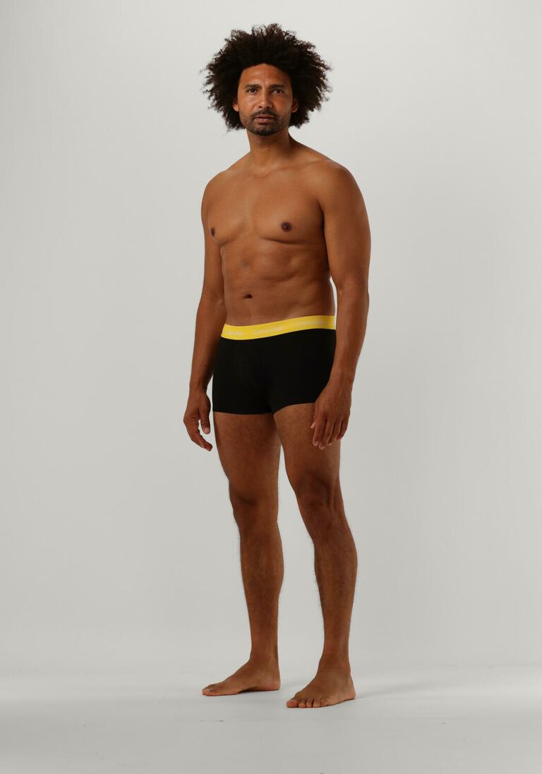 CALVIN KLEIN UNDERWEAR zwarte calvin klein underwear boxershort low rise trunk 3pk