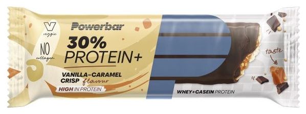 Barre protéinée Powerbar 30% Protein  Vanille/Caramel Crisp - 55g