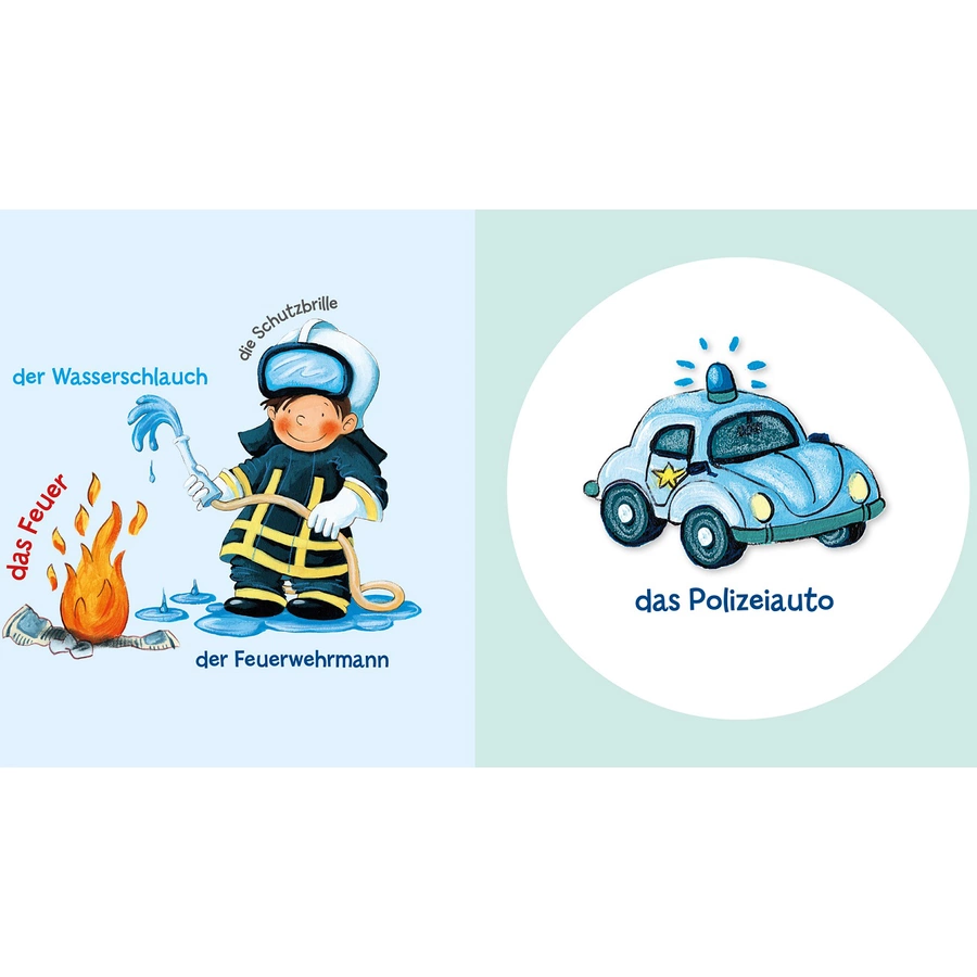 CARLSEN Baby Pixi (unkaputtbar) 95: HABA Erste Wörter: Einsatzfahrzeuge