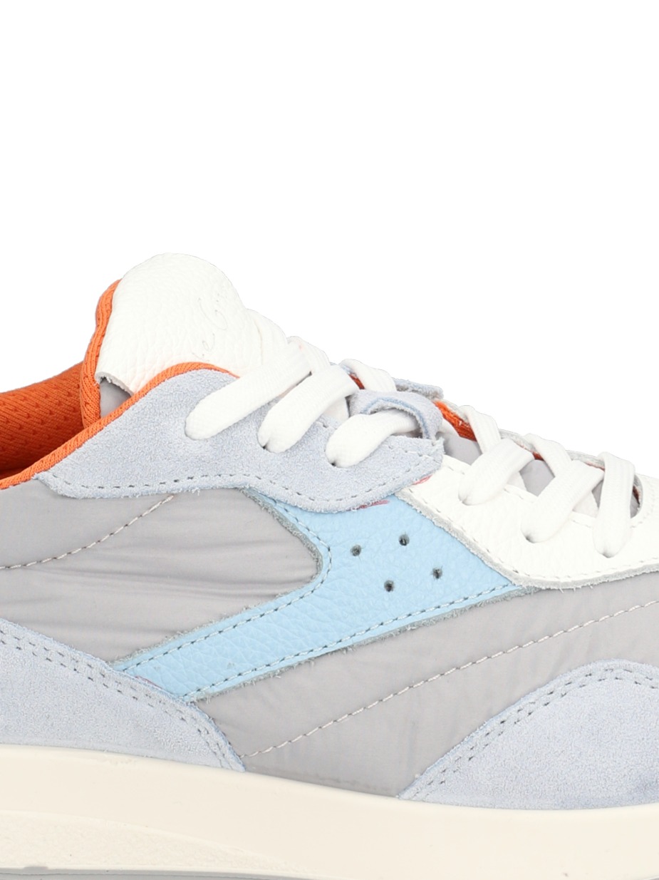 Lederkombination Sneaker