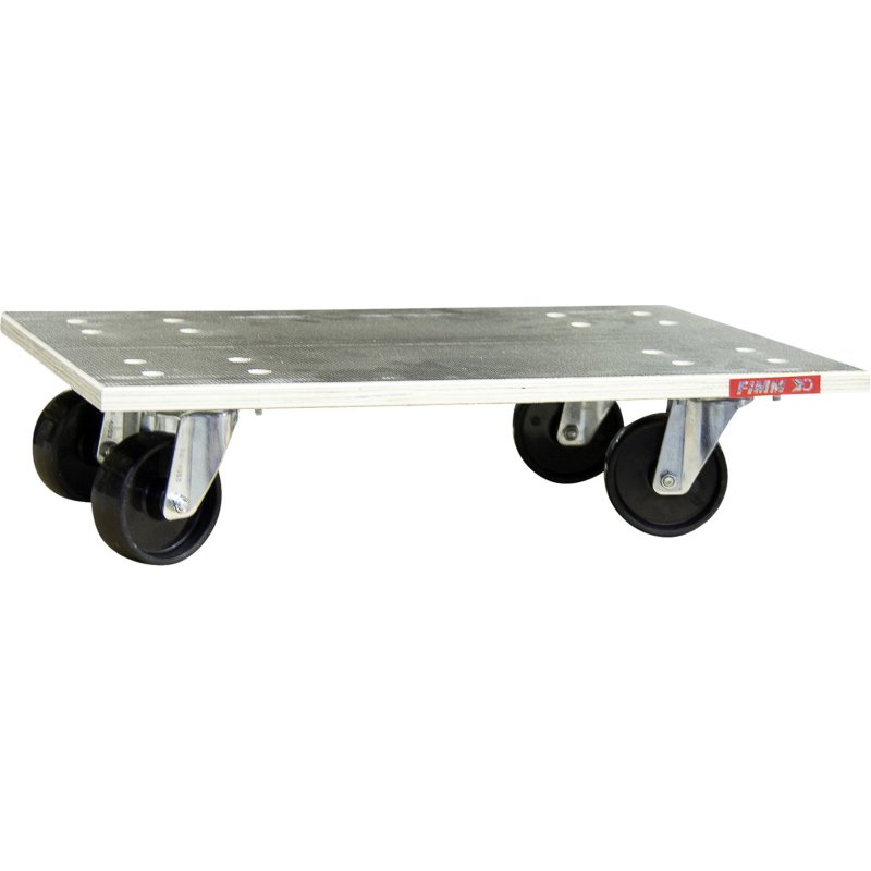 Plateau roulant bois - Charge 350 Kg