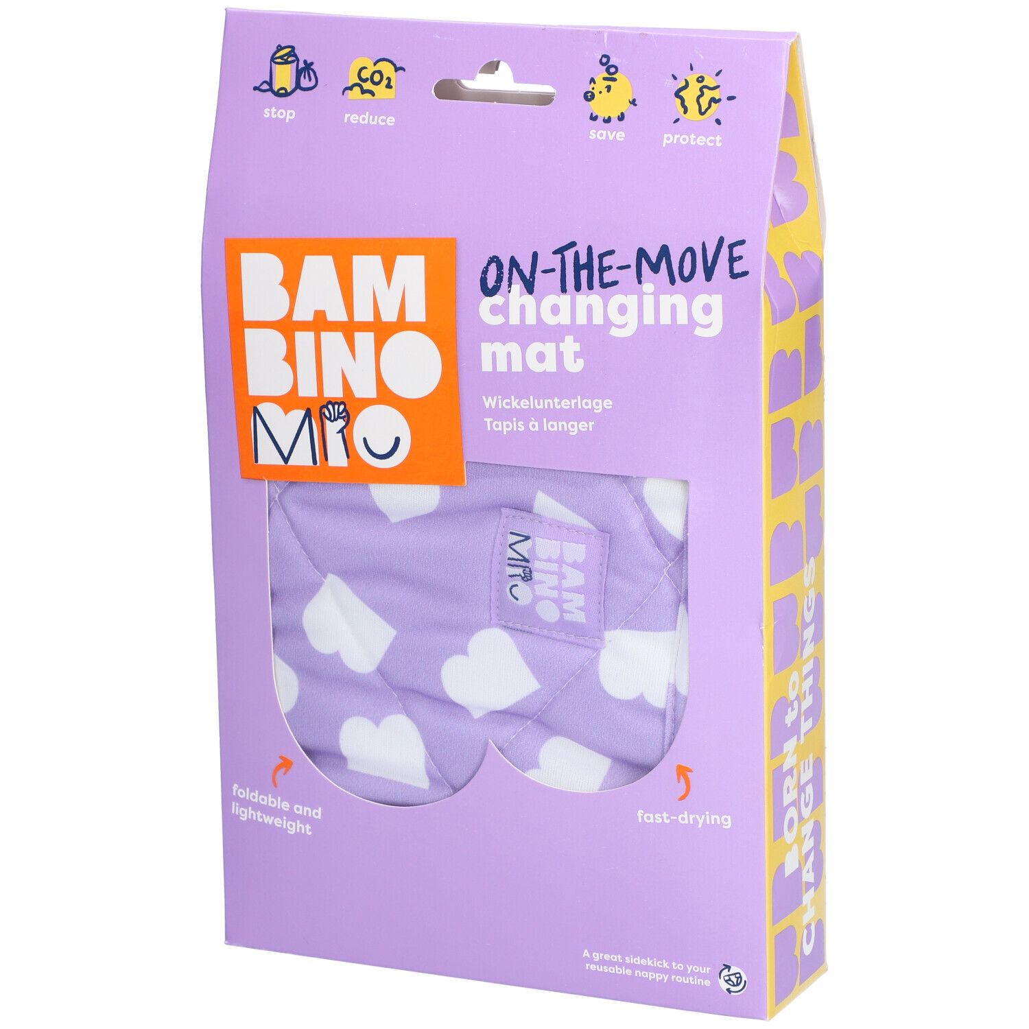 Bambino Reise-Wickelunterlage Motiv - Vertrauen
