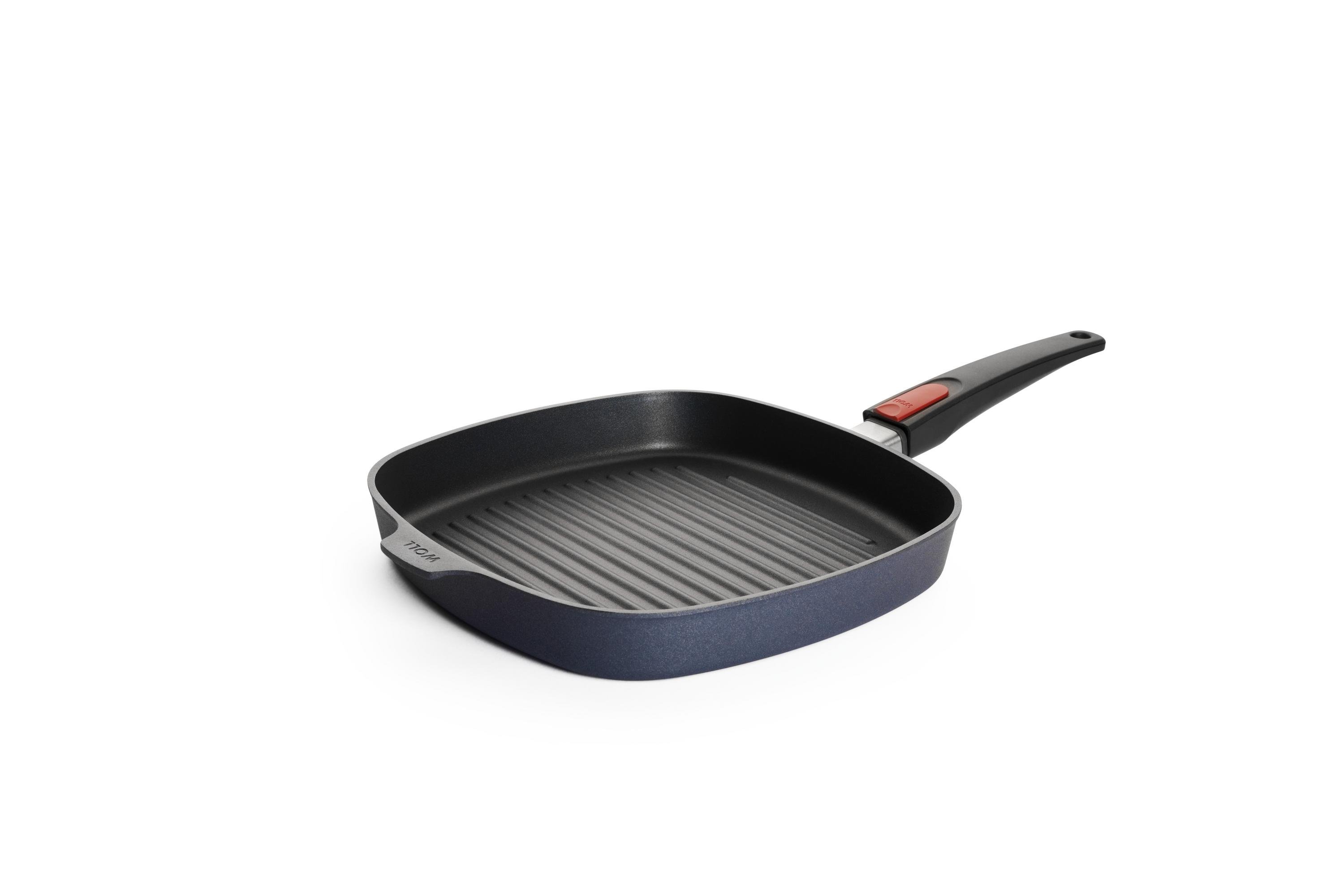 Diamond Lite Guss-Steakpfanne, viereckig, mit Rillen