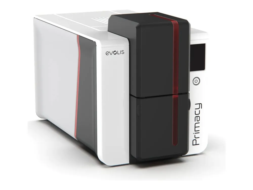 Evolis Primacy 2 - Plastikkortprinter - farve - Duplex - blæksubliminering/termisk resin genskrivelig - CR-80 Card (85.6 x 54 mm) - 300 x 1200 dpi op til 170 kort/time (farve) - kapacitet: 100 kort - USB, LAN