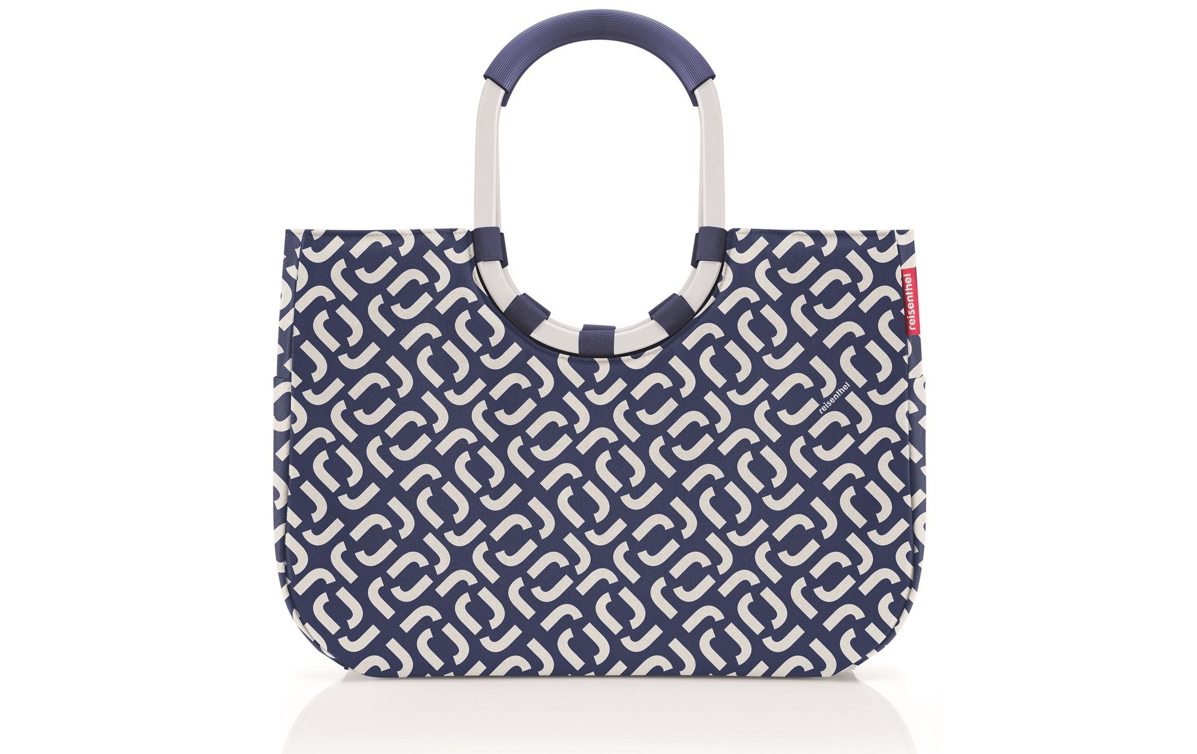 Einkaufskorb Loopshopper L Signature NavyEinkaufstasche