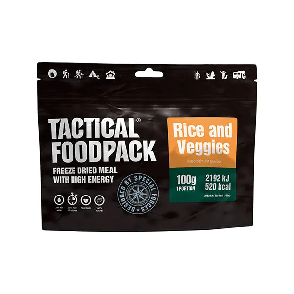 Tactical Foodpack -  Reisgericht mit Gemüse