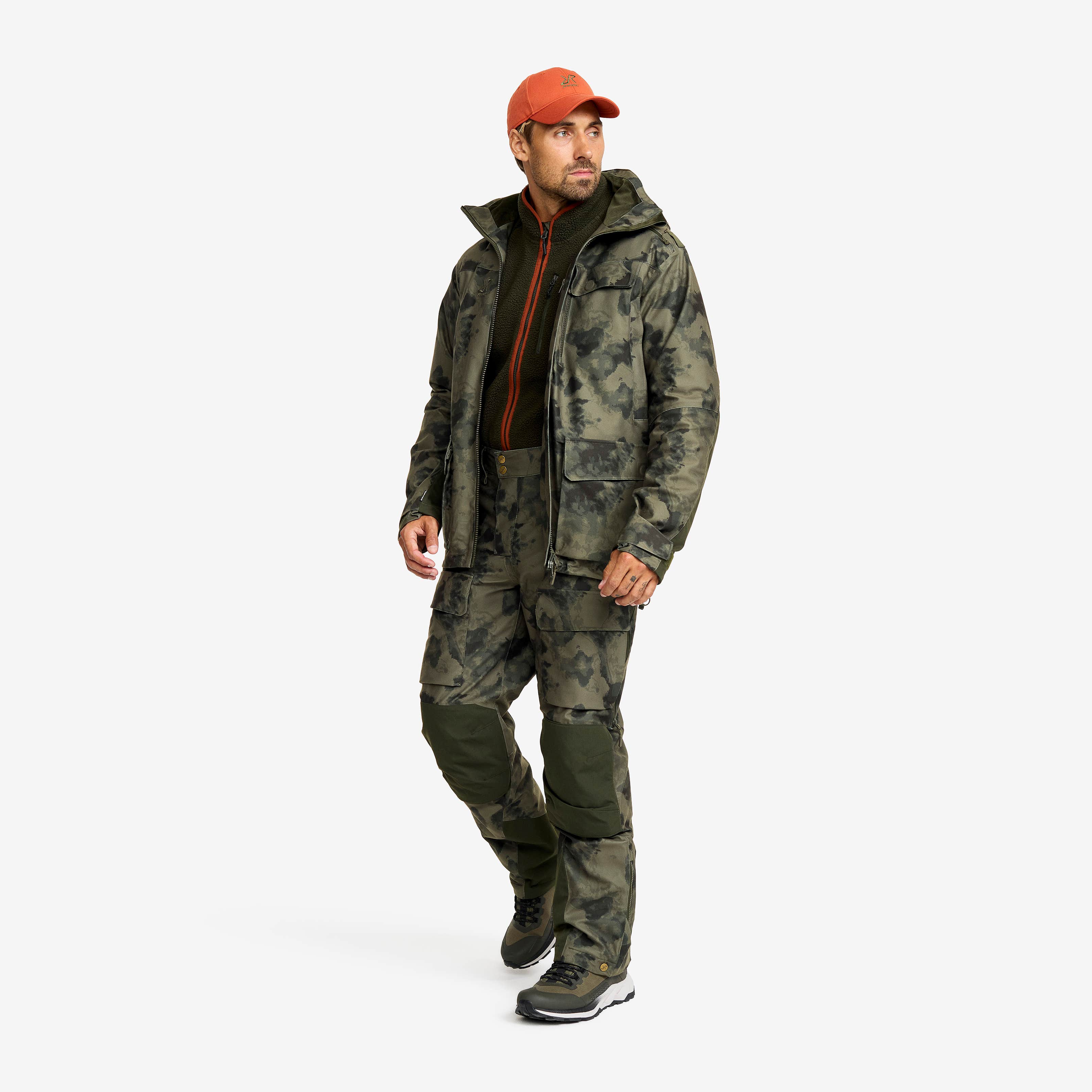 Trace Silent Pro 2L Pants Herre Camo Deep Depths