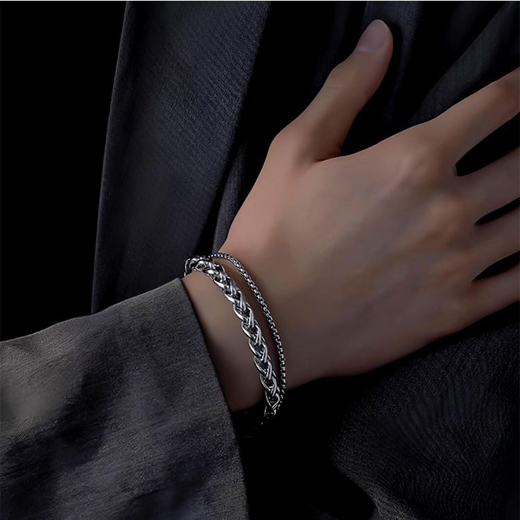 Malikasa - gelaagde kettingarmband