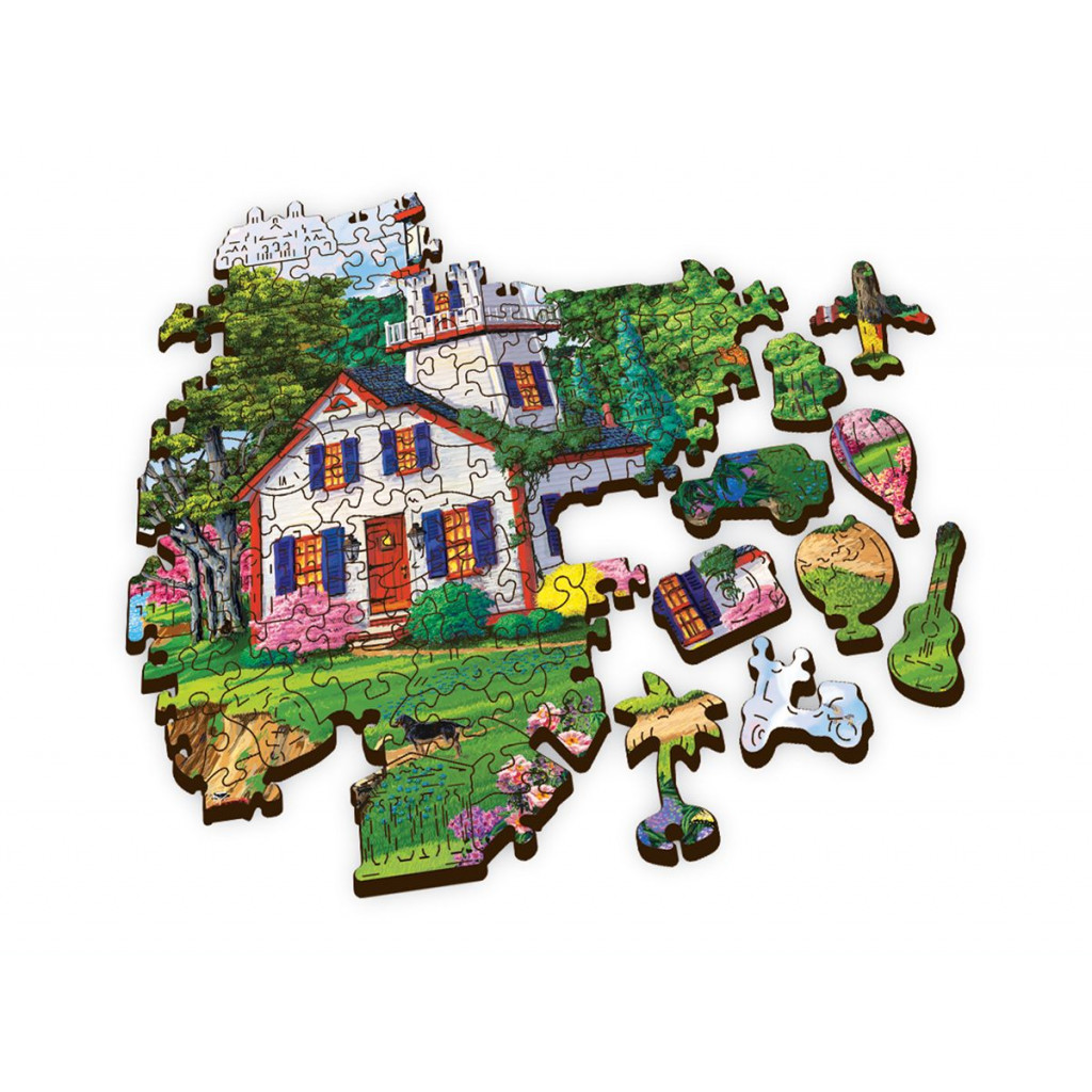 Puzzle en bois - Summe Haven - 500 pièces