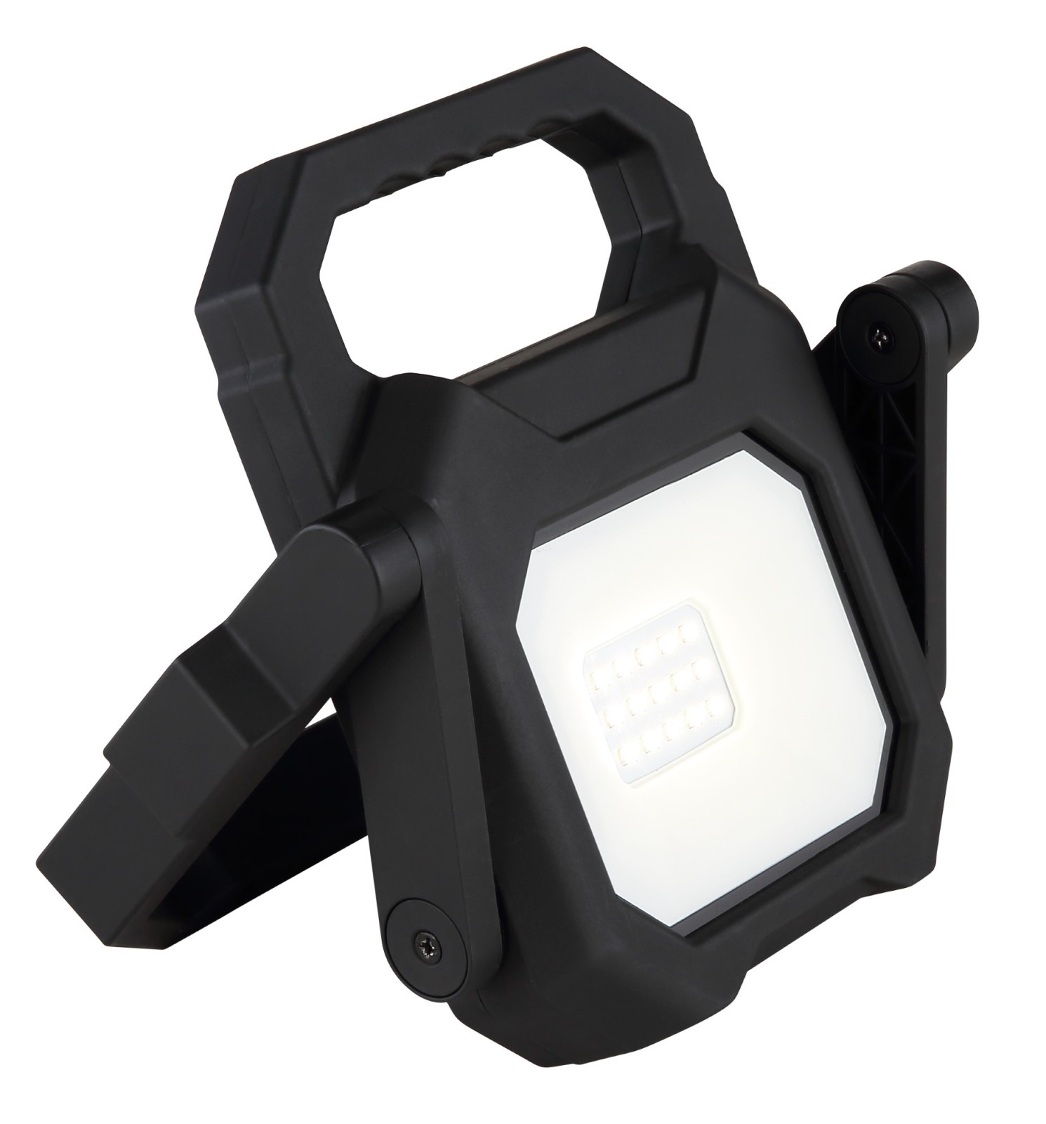 LED-Akku-Arbeitsleuchte - schwarz - klappbar