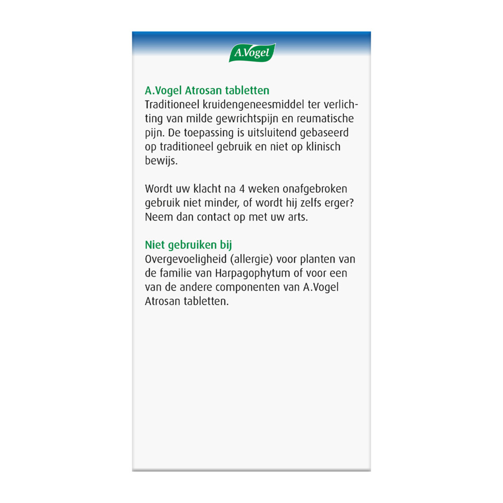 A.Vogel Atrosan Bij Gewrichtspijn120 tabletten