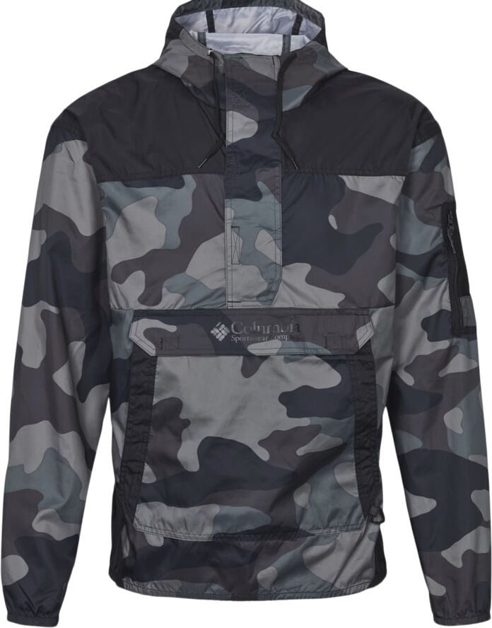 Columbia challenger windbreaker Black mod camo print, black