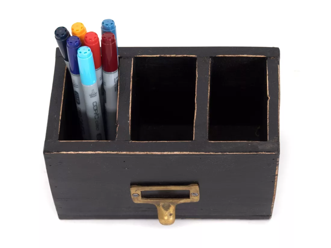 BOÎTE À CRAYONS Vintage 19
