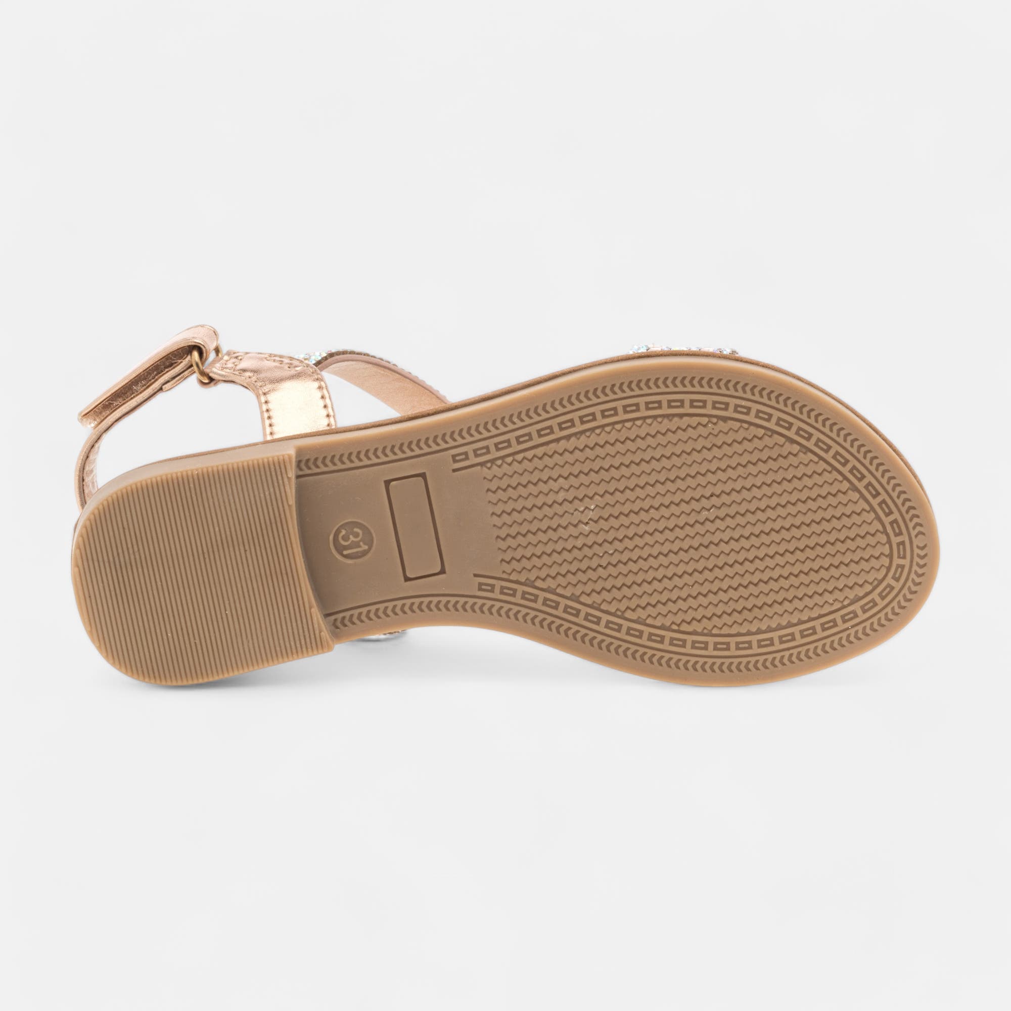 Nu-pieds Fille rose