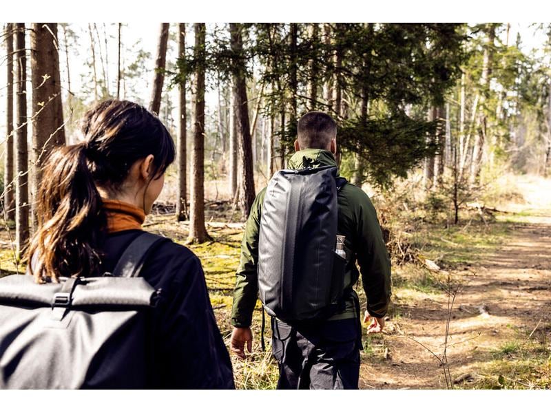 Ortlieb Duffle Bag Daypack Metrosphere 21 l, Black embossed Daypack für den Traveller