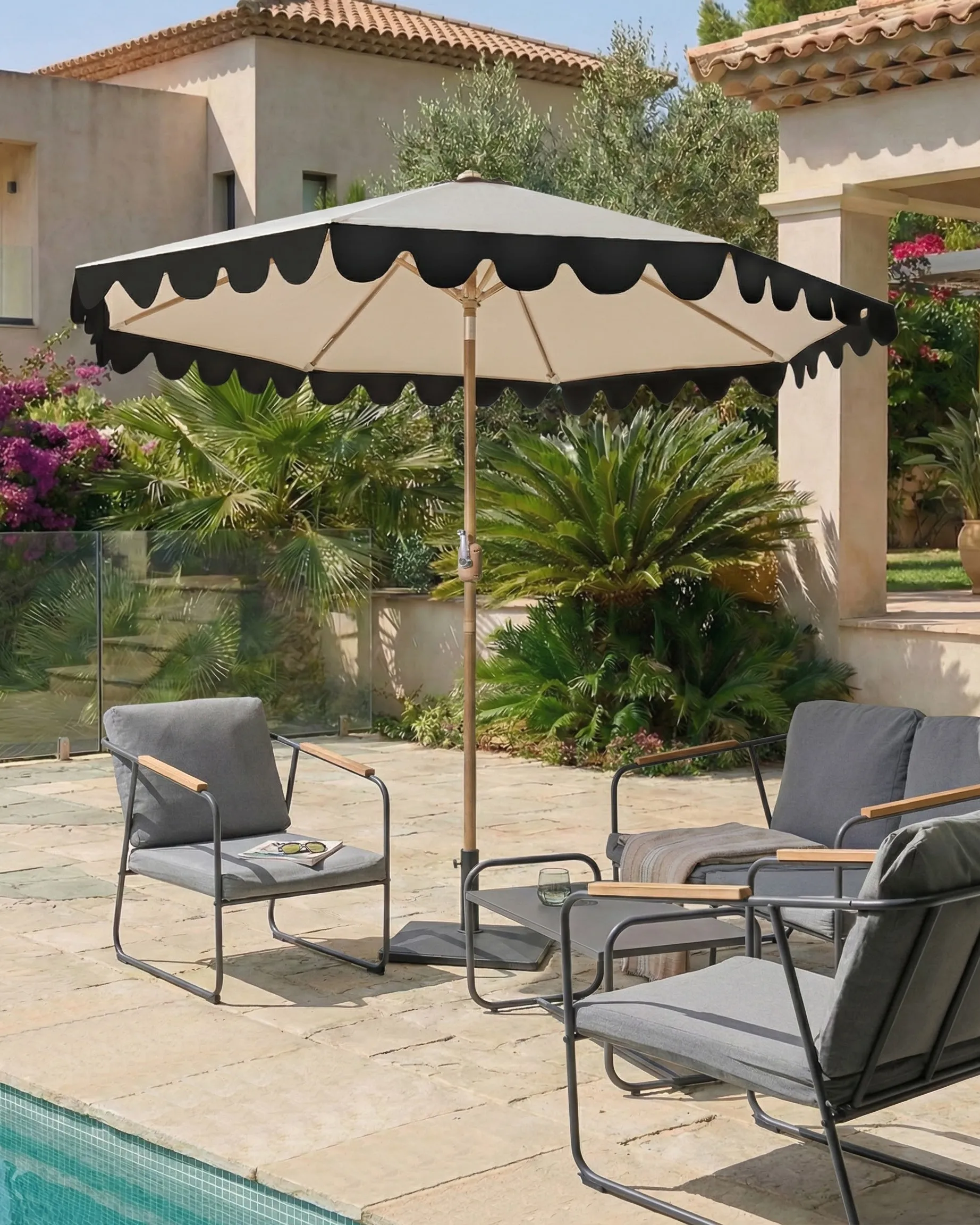 Parasol 270 cm ISOLOTTO Beige