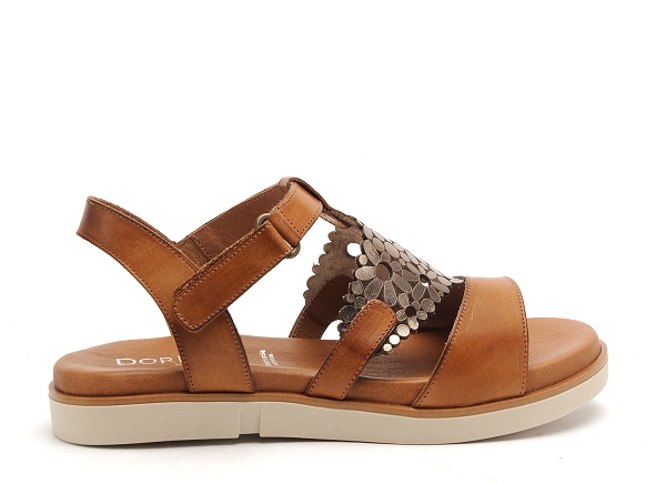 Dorking nu pieds plats femme d8732 txla marron
