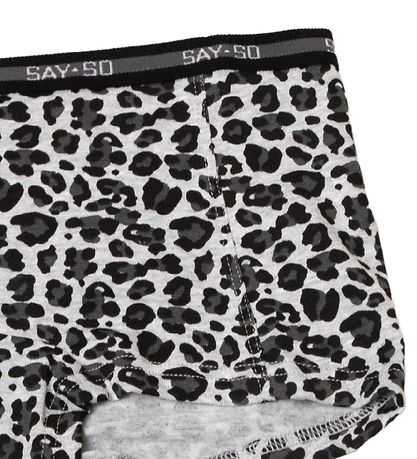 Say-So Hipsters - Grau Meliert m. Leopard