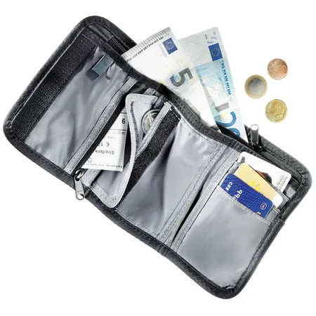 Deuter Geldbeutel Travel Wallet Black / Schwarz