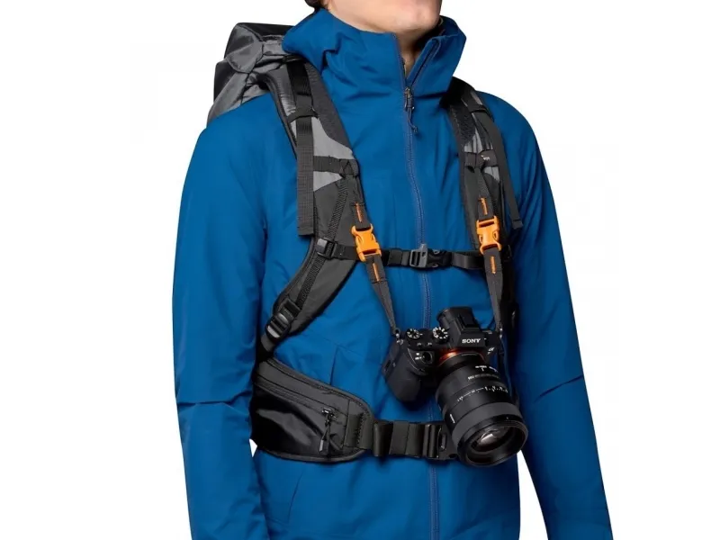 Lowepro Photo Sport BP 24L AW III (GY) - Rygsæk lille/mellem til digitalkamera med objektiver - grov - udendørs - 100 x 300D nylon, polyester - grå