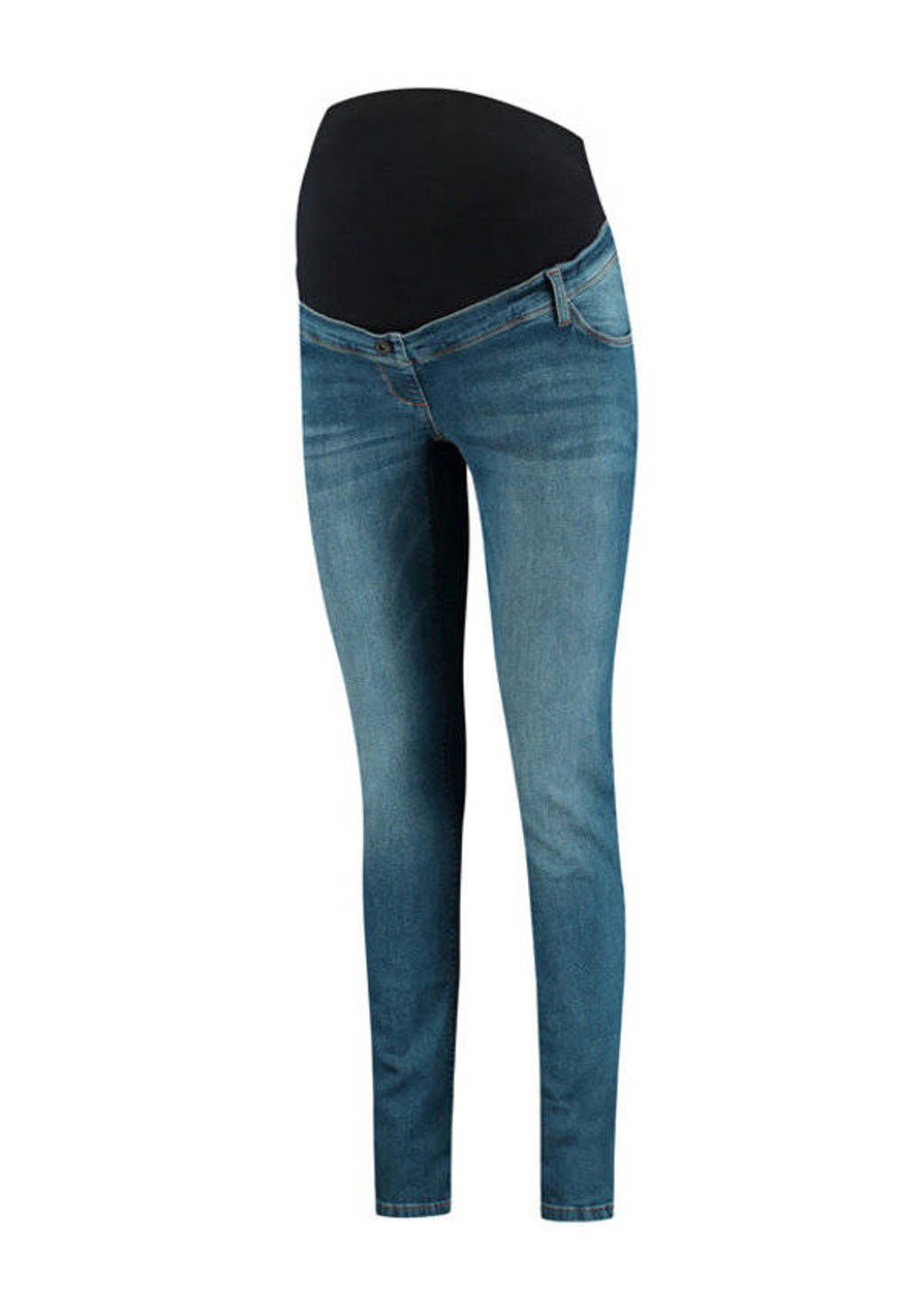 LOVE2WAIT zwangerschaps straight leg jeans Grace stonewashed