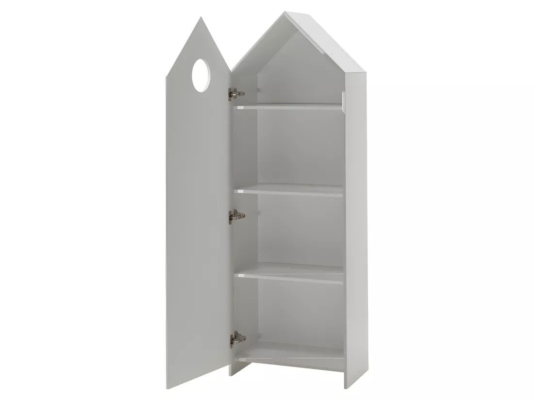 Pack - Lit Cabane Enfant & Armoire 