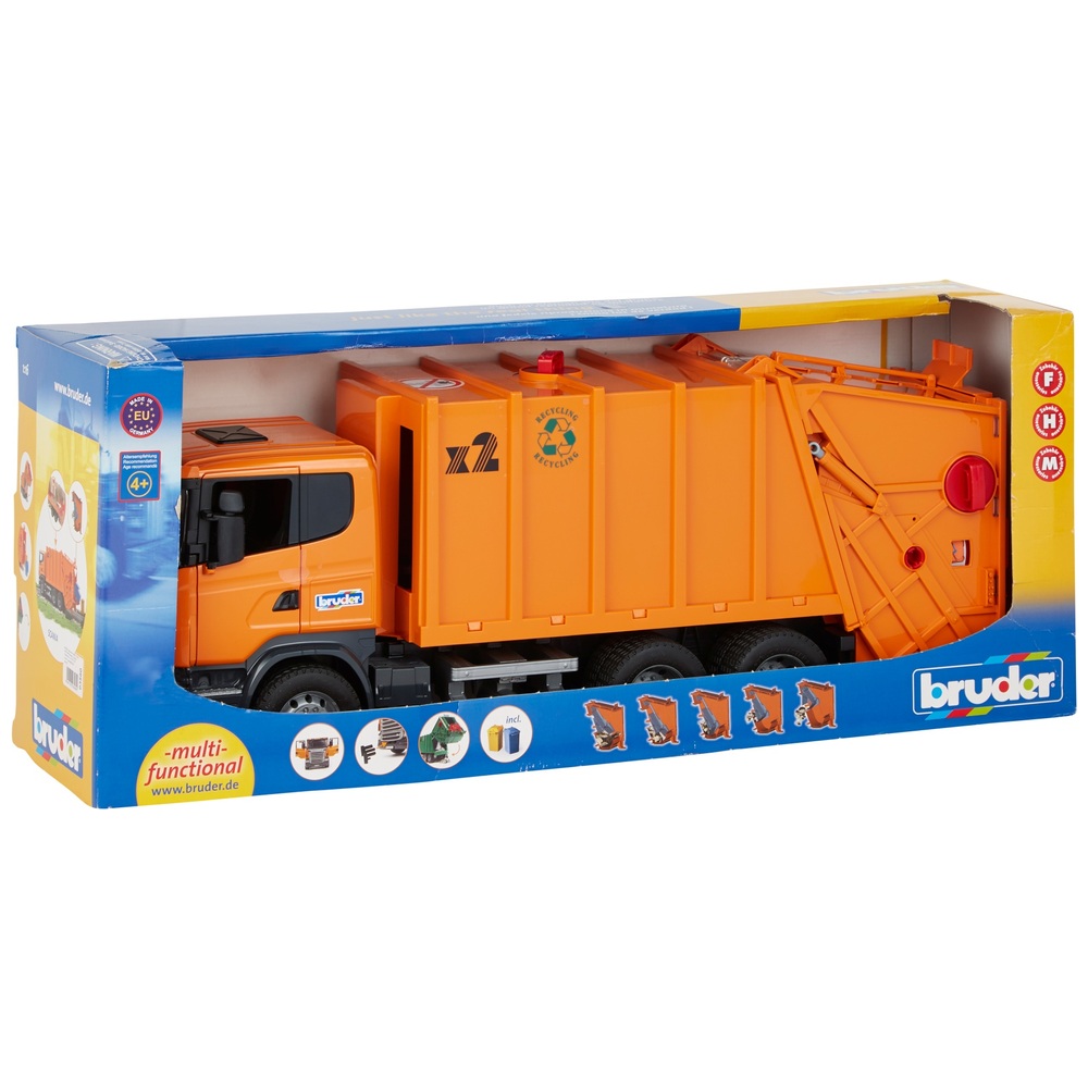 Bruder SCANIA R-Serie Müllwagen Spielzeug