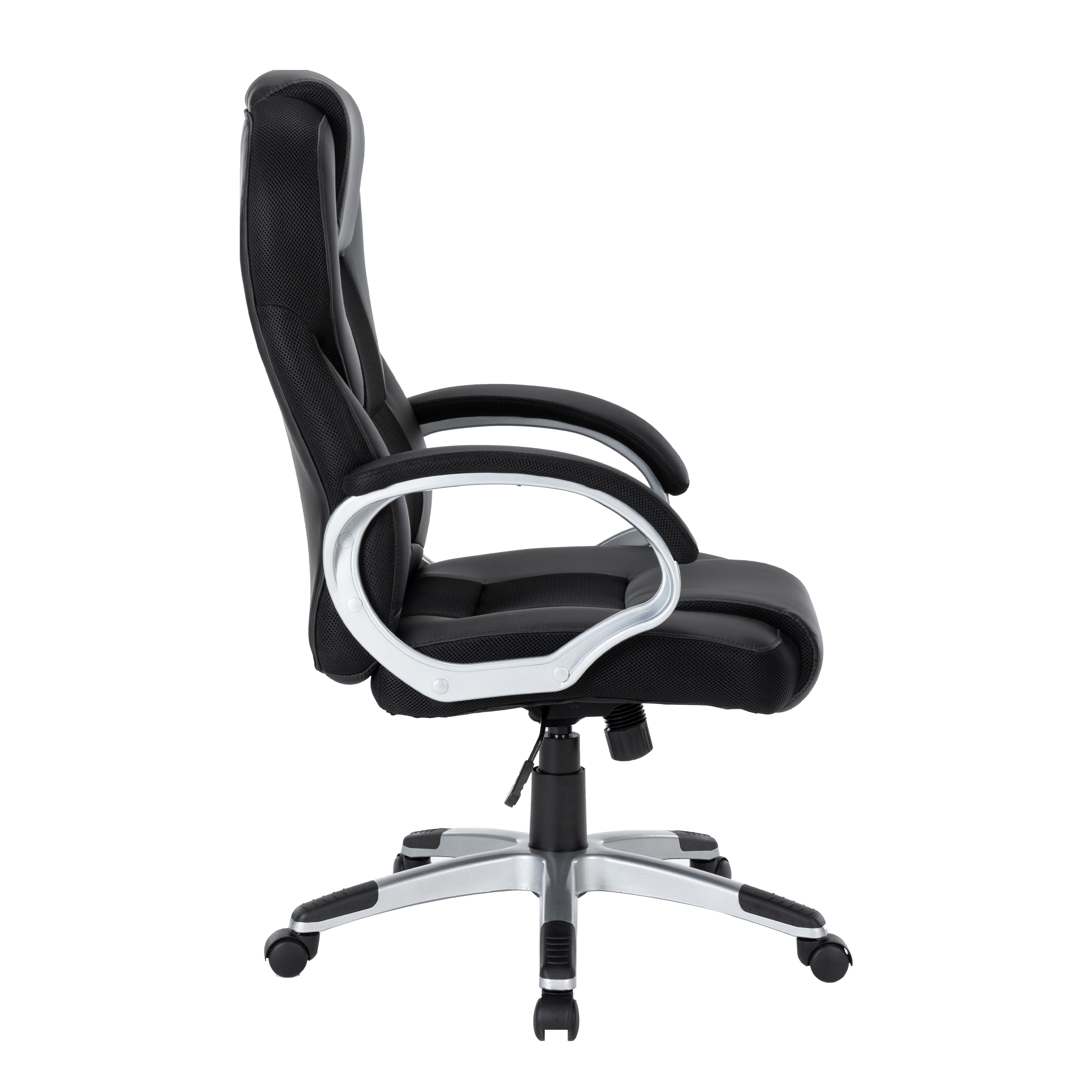Bürostuhl Leder TIMI schwarz